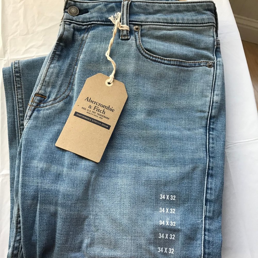 Abercrombie Athletic Slim 34 32 with Tags